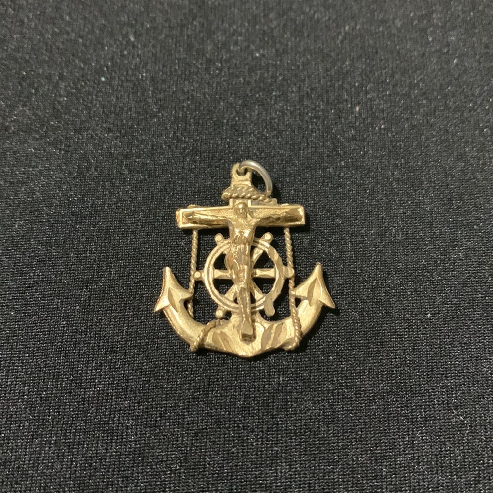 Gold Necklace Charm